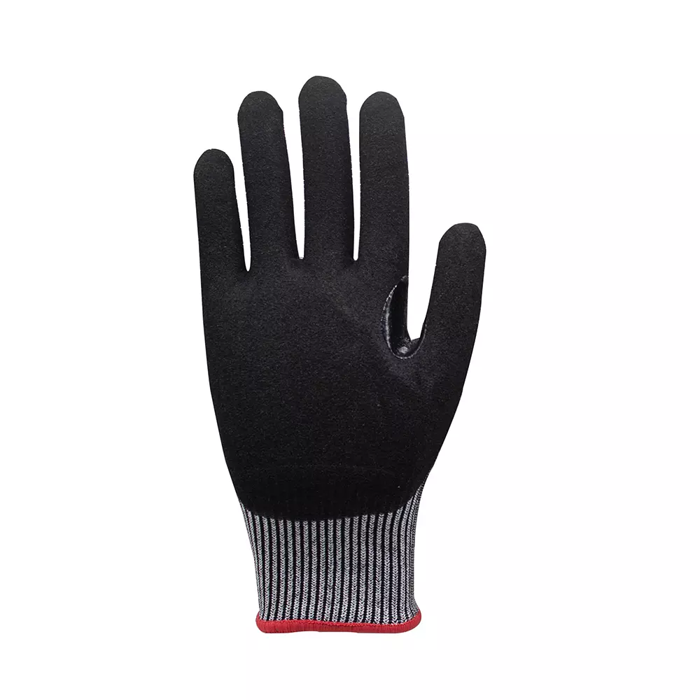 glovetech-cut-resistant-gloves-sandy-finish-coated-black-gray-medium-size-nt-007
