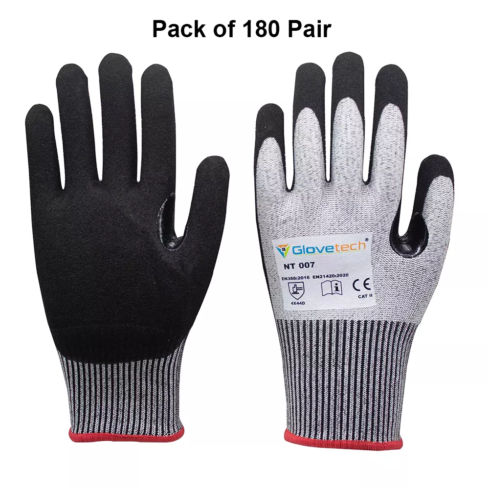 glovetech-cut-resistant-gloves-sandy-finish-coated-black-gray-xxl-size-nt-007