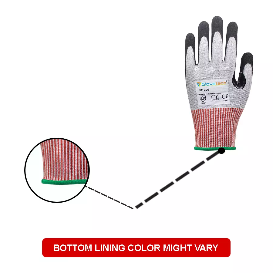 glovetech-cut-resistant-gloves-palm-coated-black-red-gray-3xl-size-nt-009-pack-of-180-pair