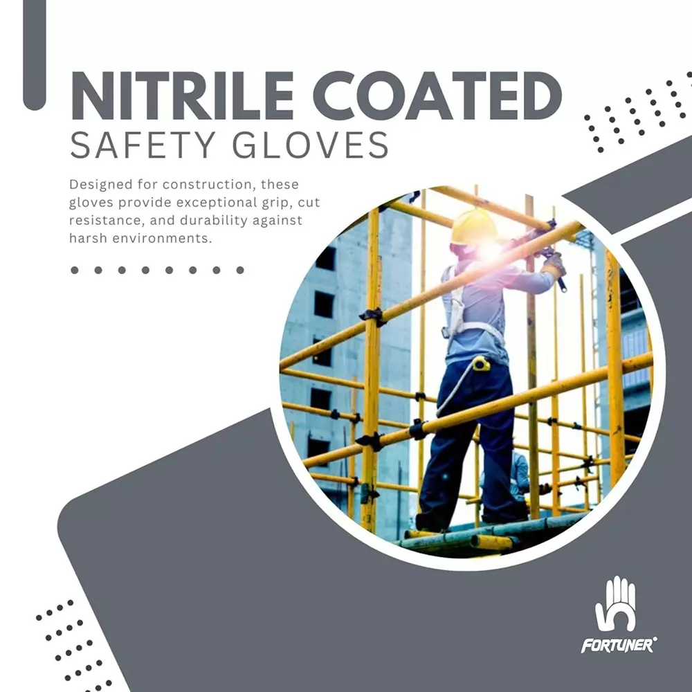 GENERIC Cut Resistant Gloves Gray Free Size (Pack of 100)