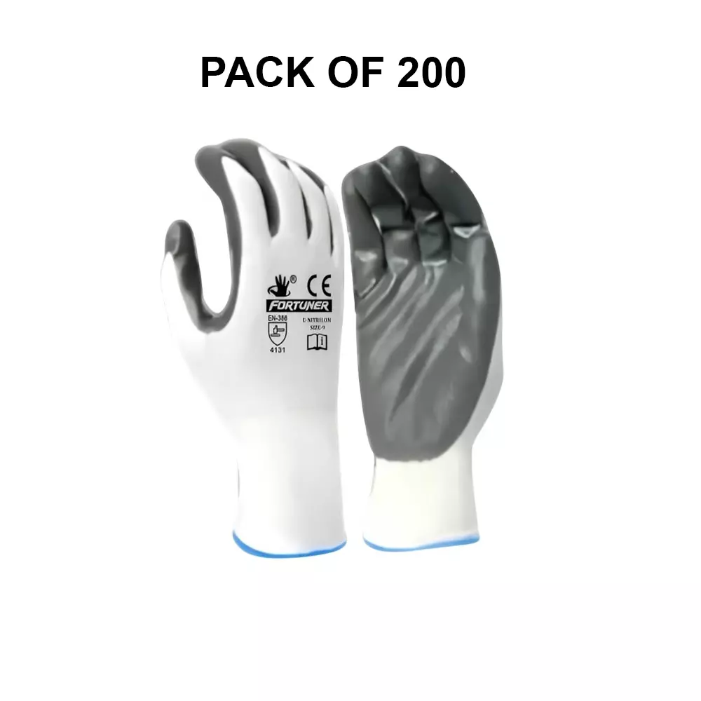 GENERIC Cut Resistant Gloves Gray Free Size (Pack of 200)