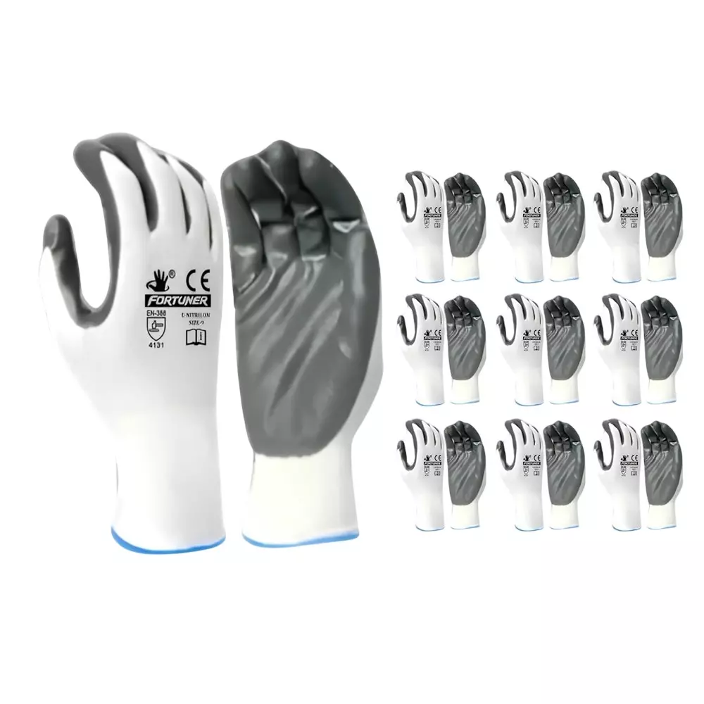 GENERIC Cut Resistant Gloves Gray Free Size (Pack of 200)
