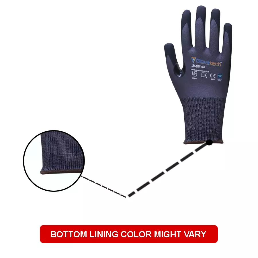 glovetech-cut-resistant-gloves-micro-foam-coated-black-dark-gray-small-size-blade-04-pack-of-180-pair
