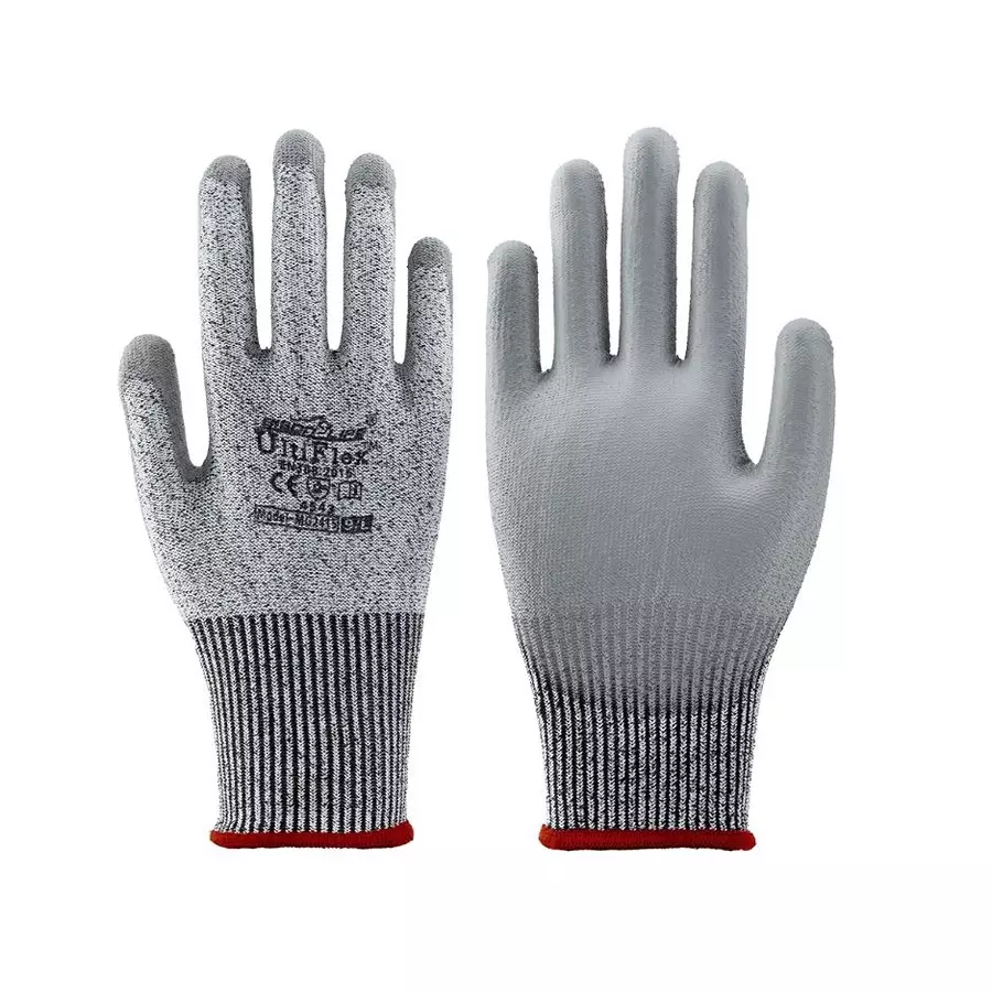 BISON LIFE UltiFlex Cut Resistance Gloves HPPE Shell PU Coated Size-9 Level 5, MG2415
