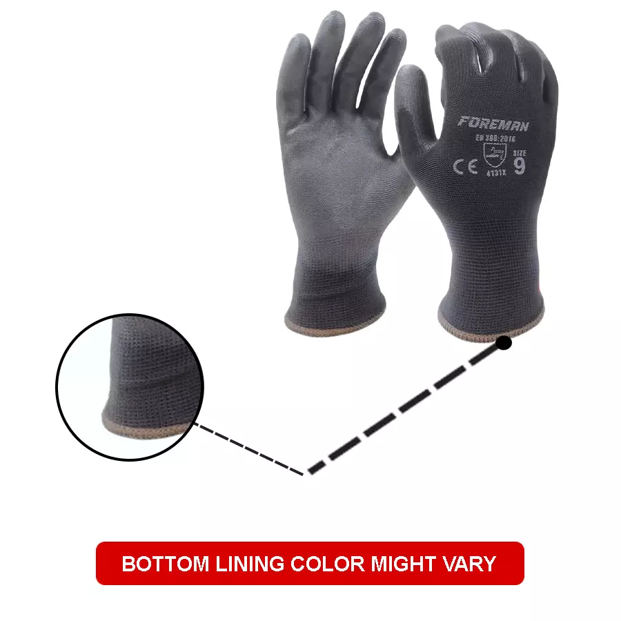 udhyogi-safety-gloves-black-nylon-smooth-pu-coating-for-multipurpose-use-foreman-pack-of-120-pair