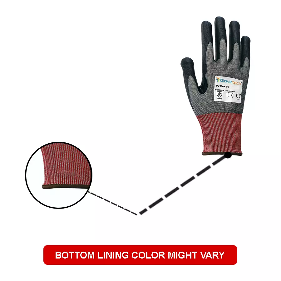 glovetech-cut-resistant-gloves-pu-coated-black-gray-red-small-size-pu-max-06-pack-of-180-pair