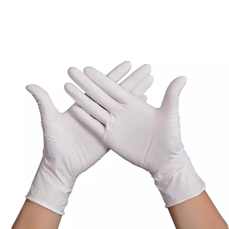 3P Non-Sterile Hand Gloves Left, Right Hand Orientation White for Surgical or General Medical Use (Pack of 375 Pairs)