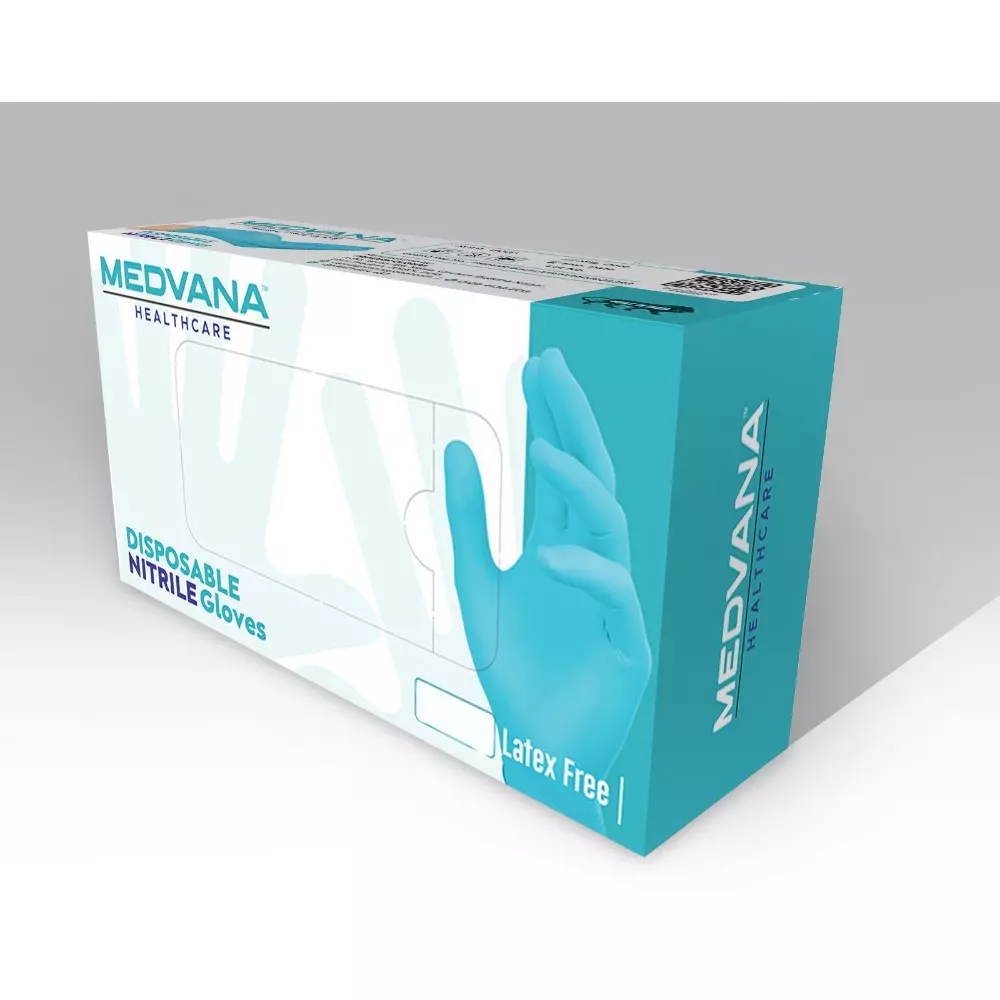 medvana-disposable-gloves-nitrile-blue-medium-m-size-9-inch-2286-mm-length-pack-of-100