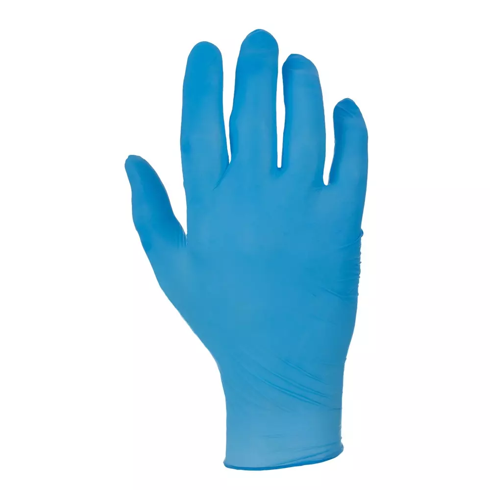 RS PRO Disposable Gloves Nitrile M 200 Gloves Blue Food Safe Powder Free, 2460896 (Pack of 100)