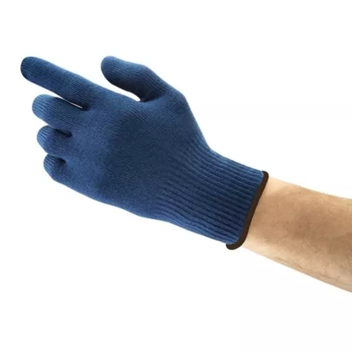 Ansell ActivArmr 78-202 Blue Acrylic Ther mAl Work Gloves Size 7 PVC Coating, 78202070