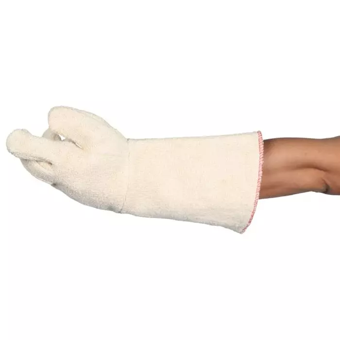 Ansell ActivArmr 97-335 White Cotton Jersey Abrasion Resistant Cut Resistant Work Gloves Size 10, 97335100