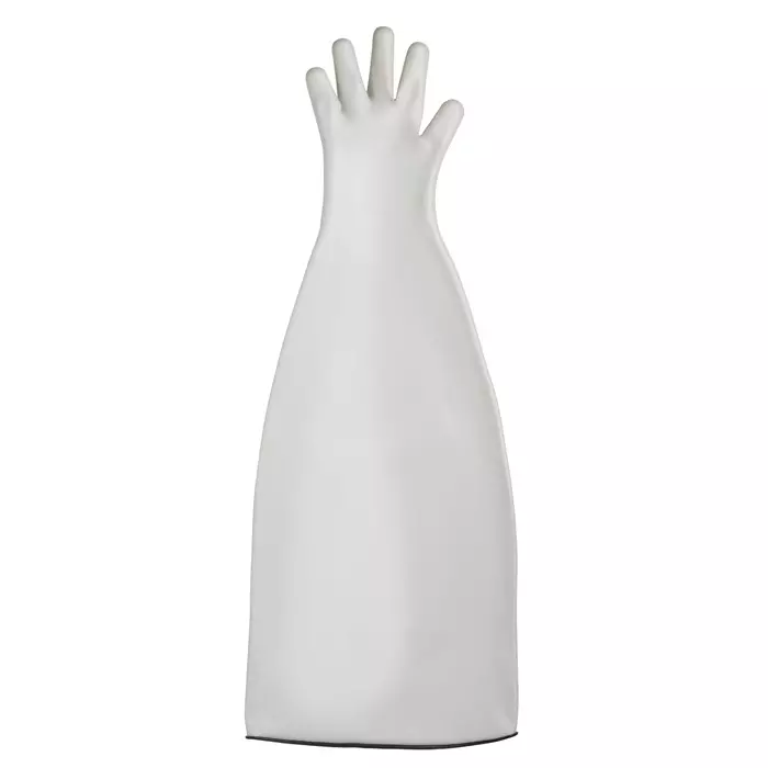 Ansell AlphaTec 85-601 White Rubber Chemical Resistant Work Gloves Size 11, 85601110 (1 Pair)
