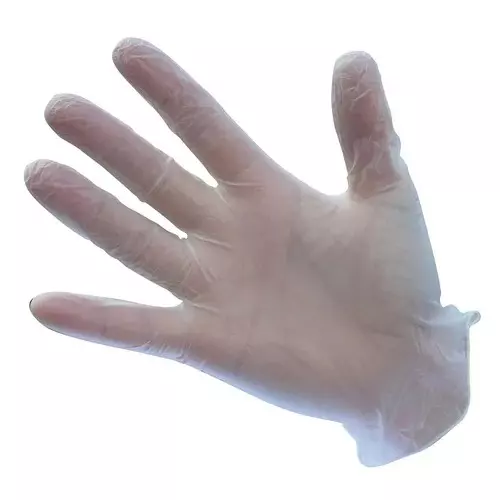 Portwest Vinyl Disposable Gloves Non Sterile Large Size, A905 (Pack of 1 Box, Each Box 100 Pcs)