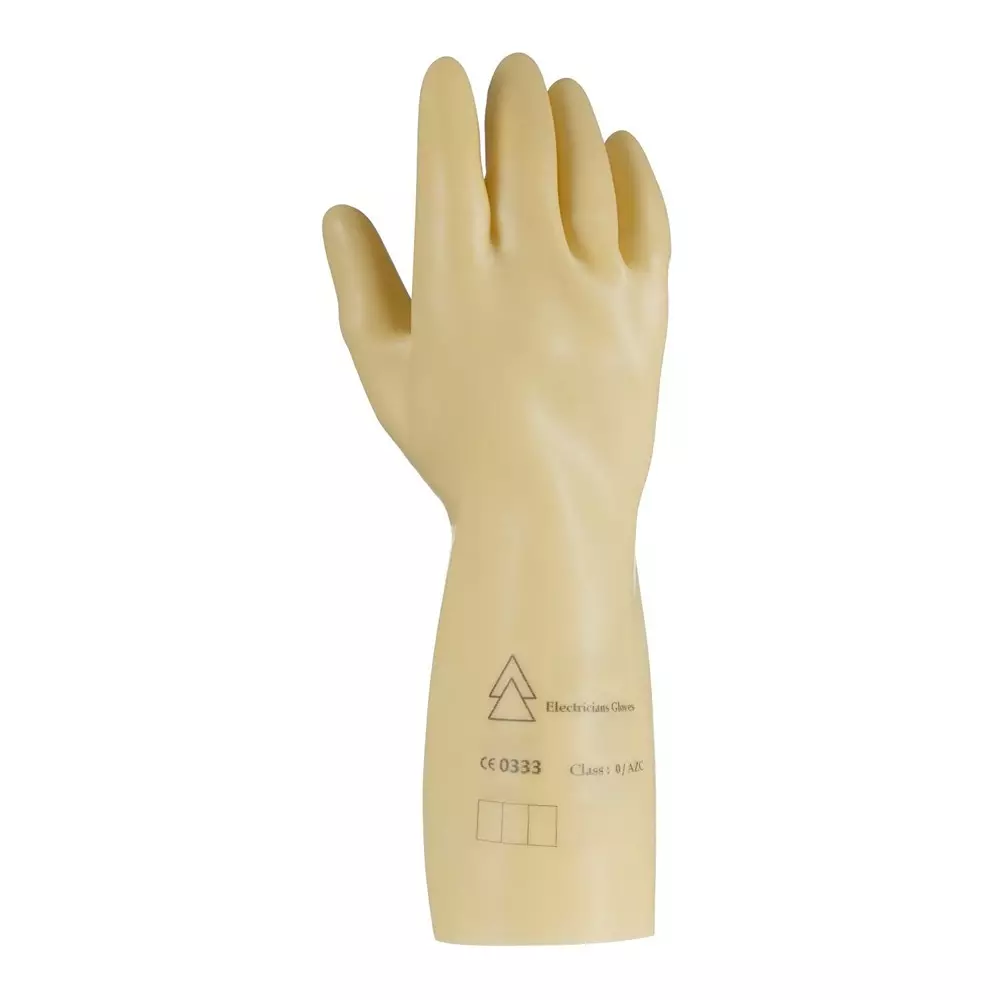 Facom Beige Latex Electrical Electricians Gloves, Size 9, BC.90VSE