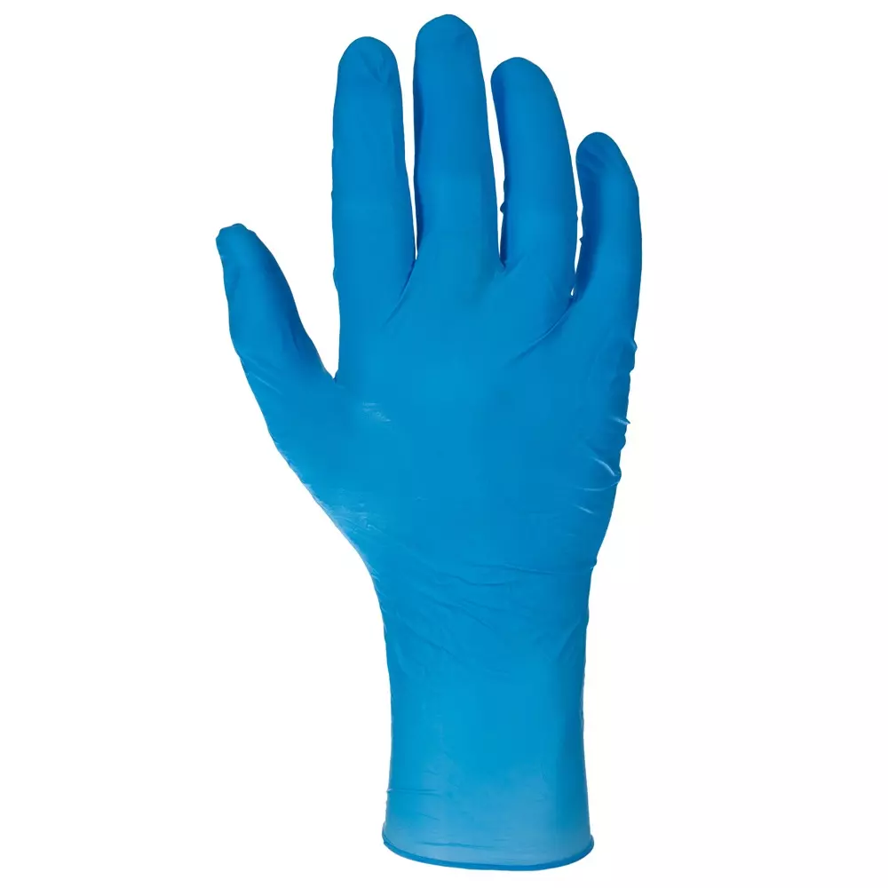 RS PRO Glove Nitrile 9 50 Gloves Blue Uncoated General Purpose, 2460912