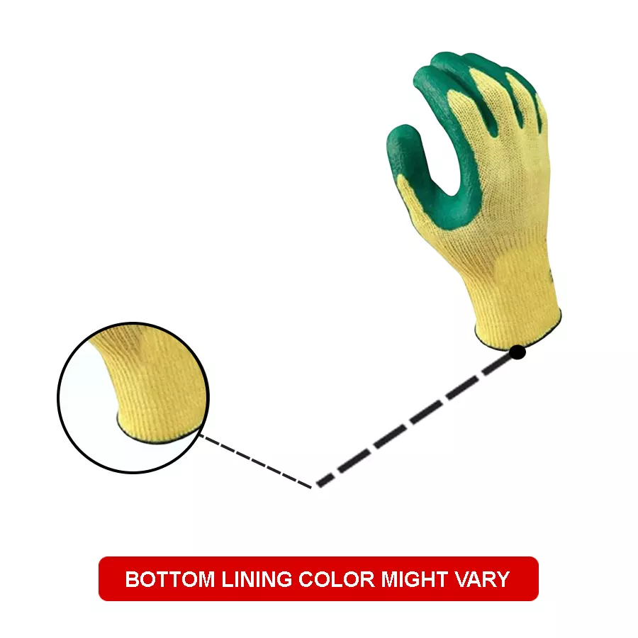 EXCEL IMPEX Standard Working Gloves Nitrile Coating on One Side (Pack of 1 Pair)