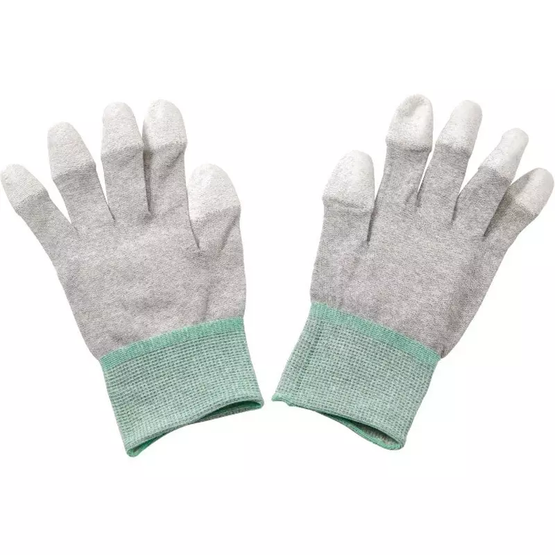 HOZAN ESD Gloves M Size, F-66-M (Pack of 10)