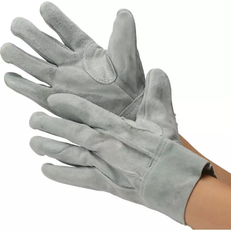 MonotaRO Cowhide Leather Gloves Free Size, 21757995 (1 Pair)