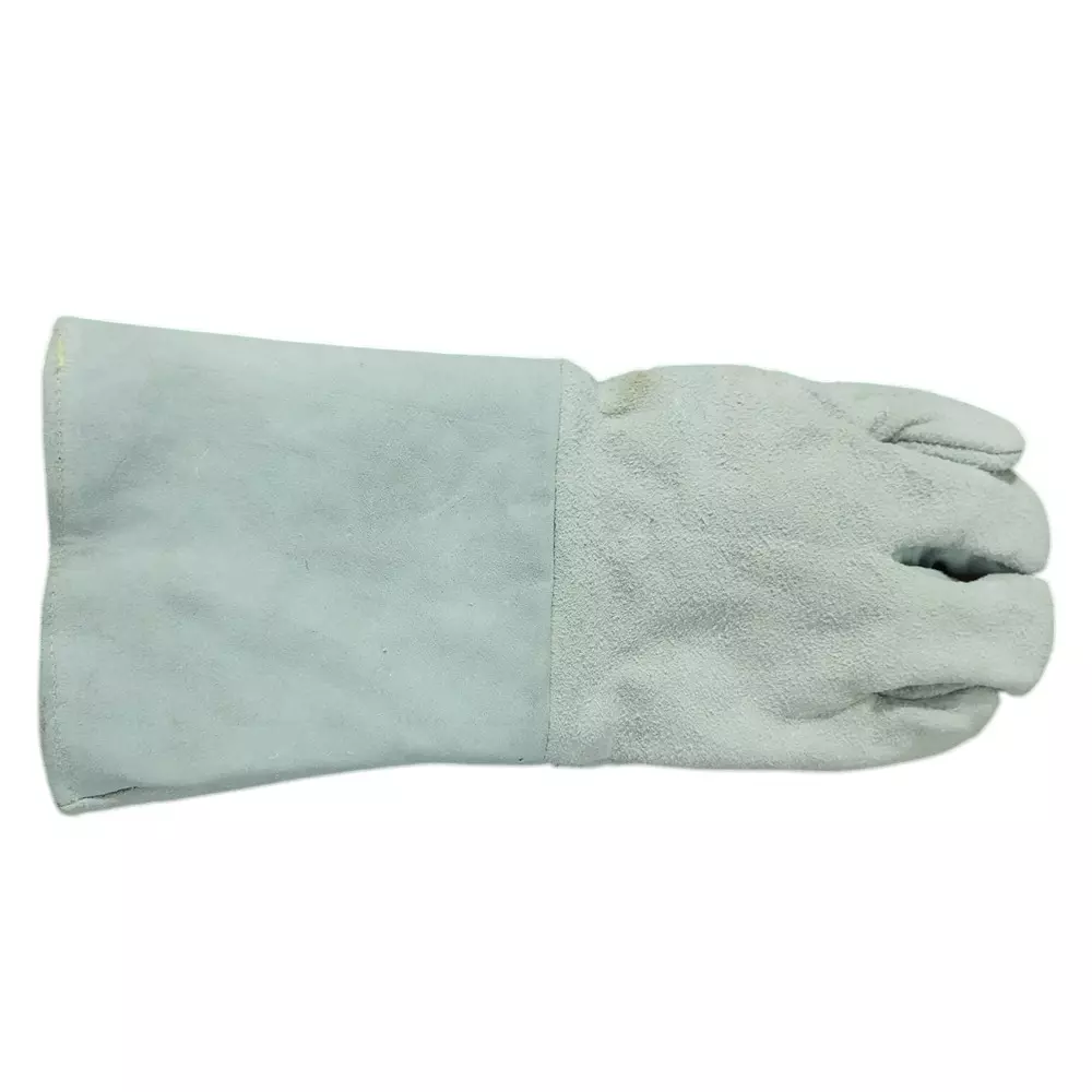 GENERIC Leather Hand Gloves Premium Leather Gray (14 inch) 355.6 mm (Pack of 200)