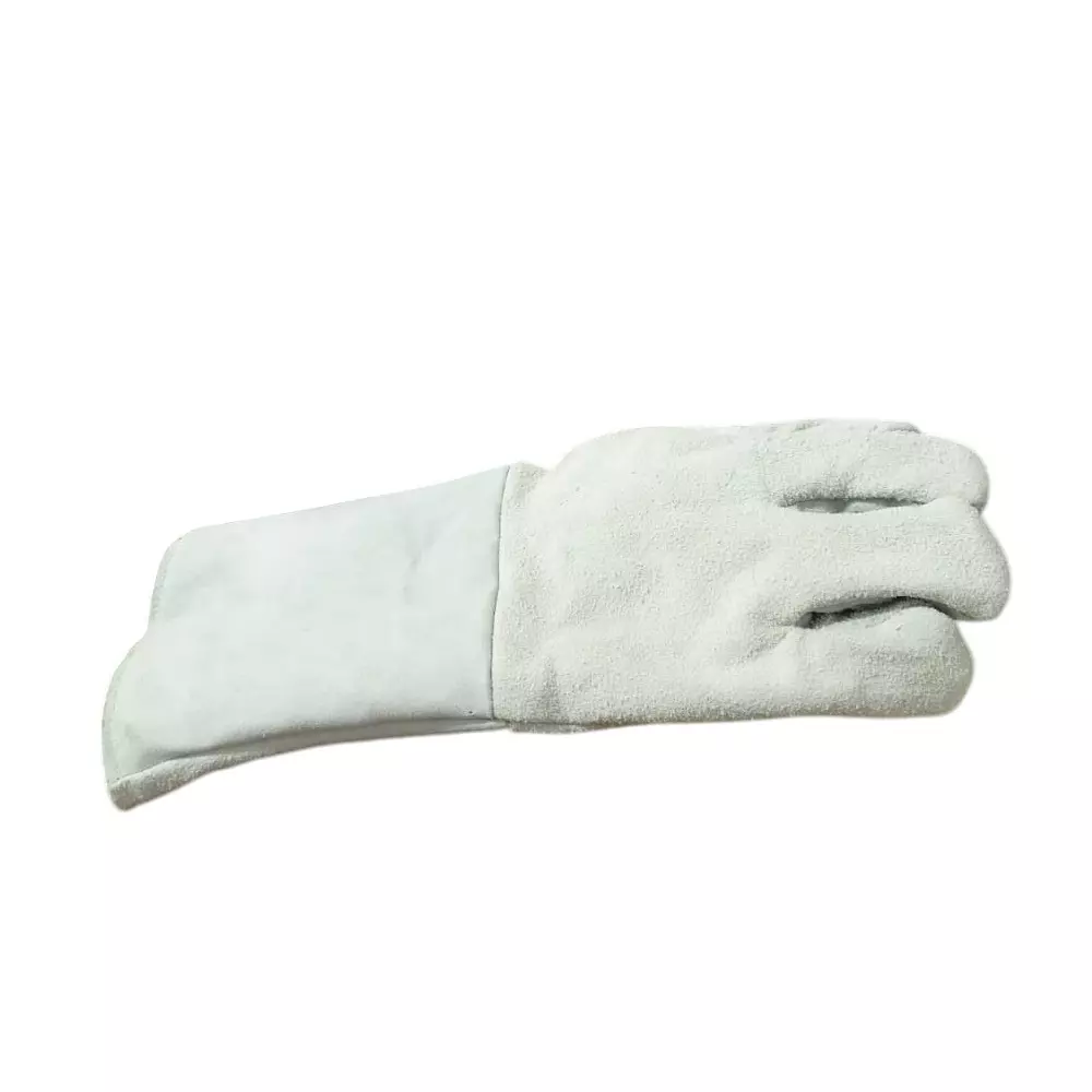 GENERIC Leather Hand Gloves Premium Leather Gray (14 inch) 355.6 mm (Pack of 200)