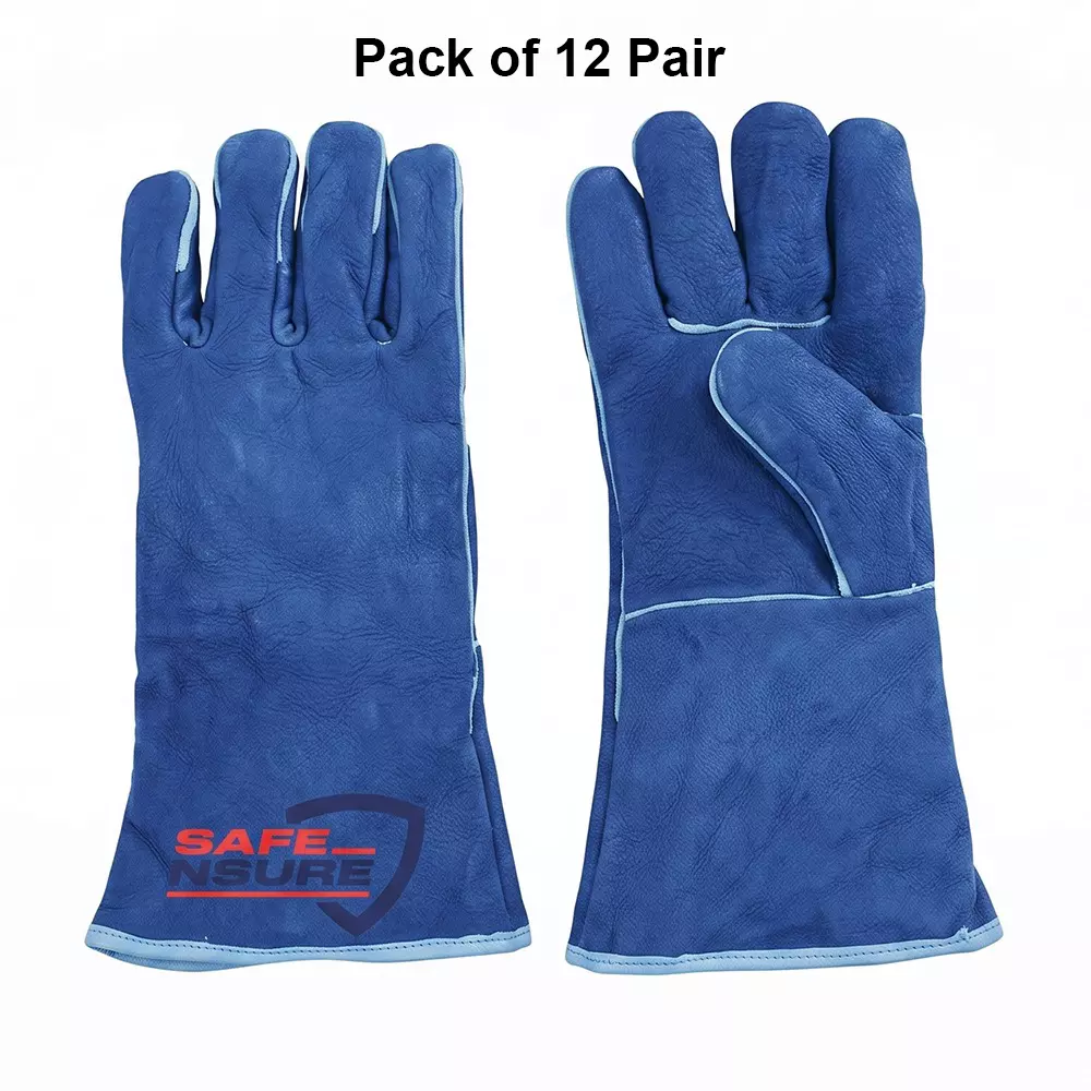 safe-n-sure-welding-hand-gloves-leather-blue-3556-mm-14-inch-size-pack-of-12-pair