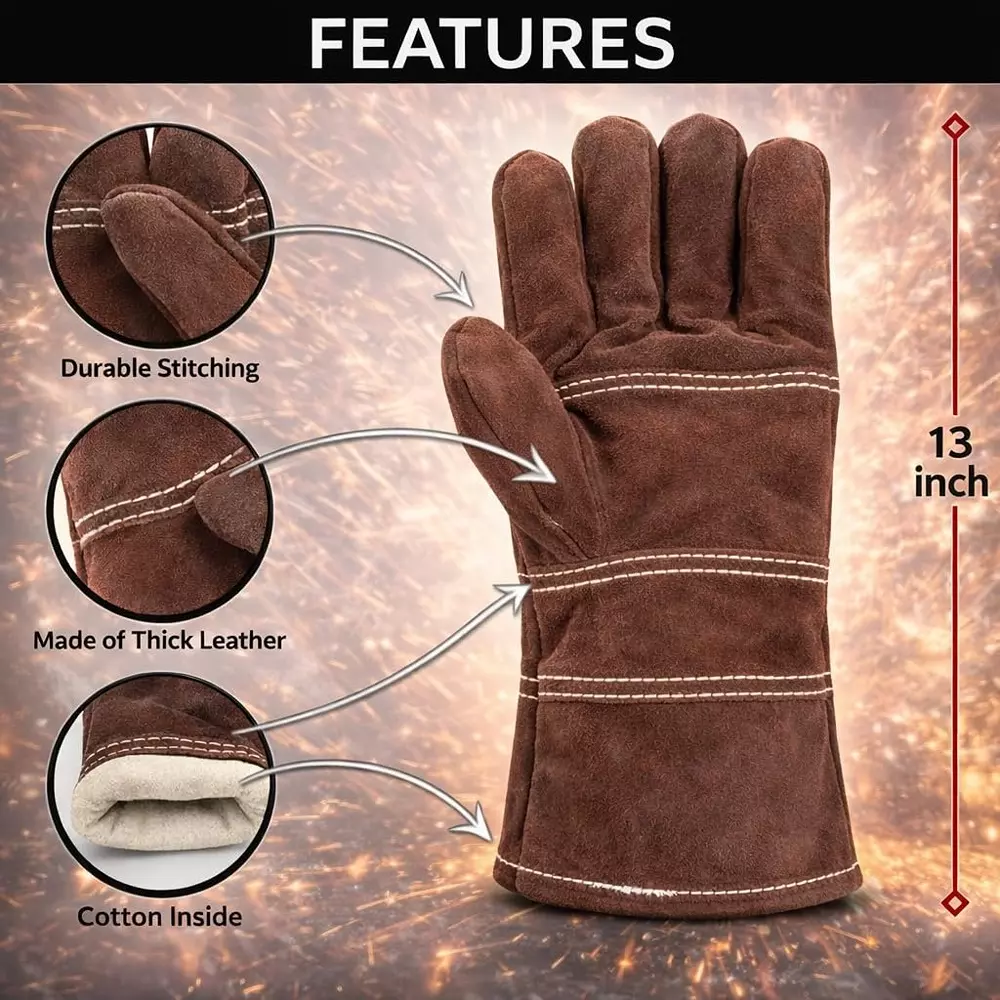 swavind-leather-animal-handling-gloves-reusable-brown-free