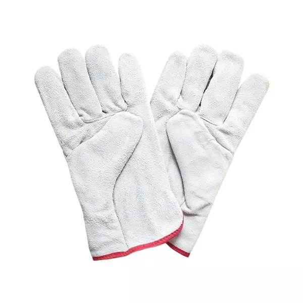 GENERIC Leather Hand Gloves Leather Gray (14 inch) 355.6 mm