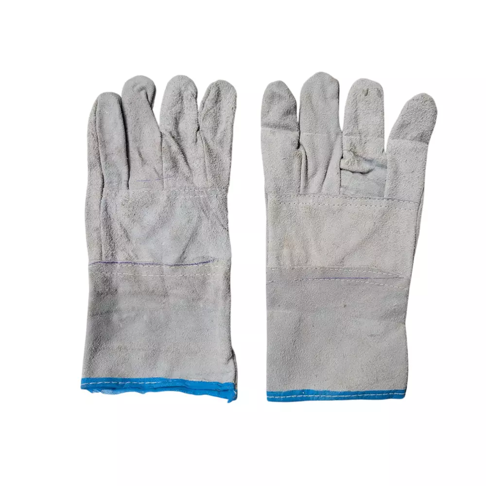 Generic Leather Hand Glove Leather 12 inch (300 mm) (Pack of 10 Pairs)