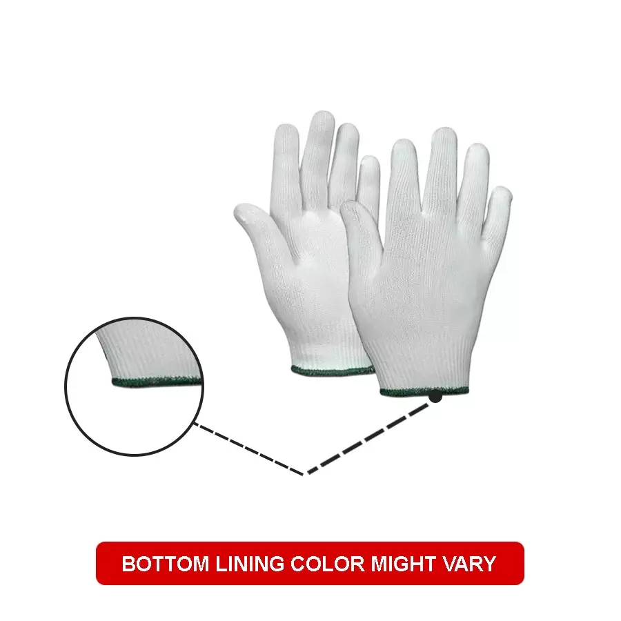 STC Seamless Knit Gloves White (Pack of 36 Pair)