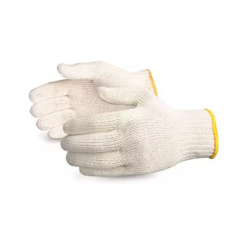 GENERIC Cotton Knitted Gloves Heavy Duty (Pack of 3 Pairs)