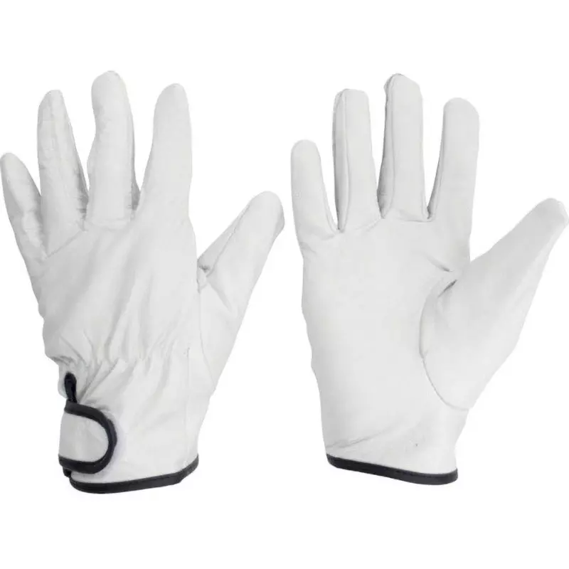 MIDORI Leather Gloves L Size 21.0 cm Palm Circumference, MRK-221-L