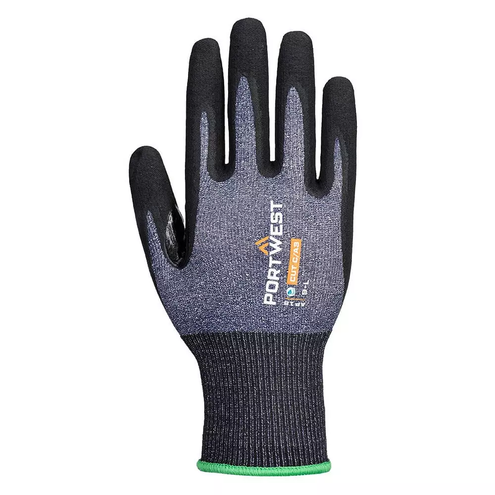 portwest-hand-gloves-blue-black-m-regular-fit-full-fingered-for-industrial-use-ap18b8rm-pack-of-12-pairs