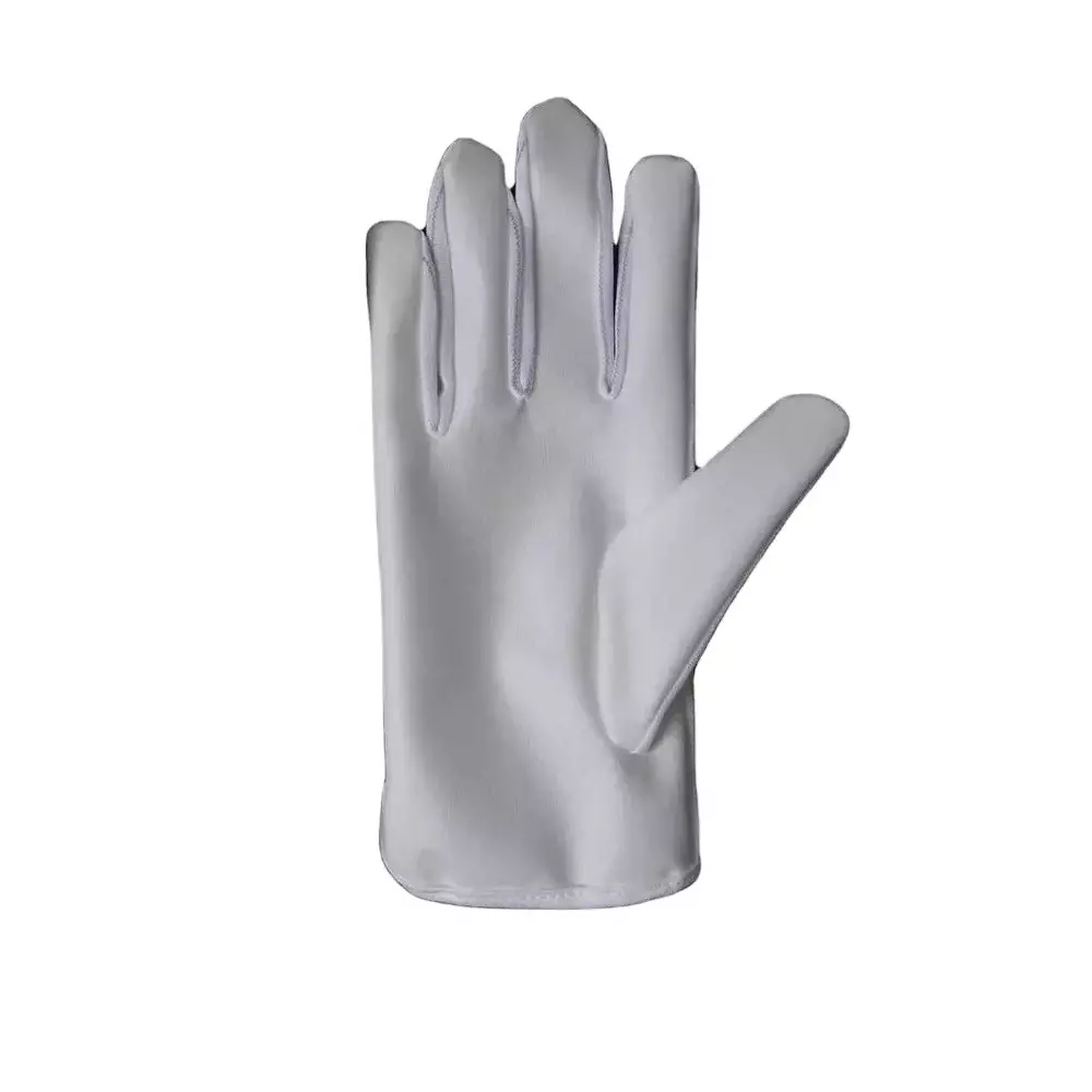 GLOBALSS Dotted ESD Gloves PVC White Full Fingered Large