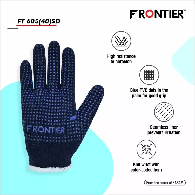 frontier-safety-hand-gloves-pvc-regular-size-cotton-knitted-design-black-pack-of-120-pair-ft605