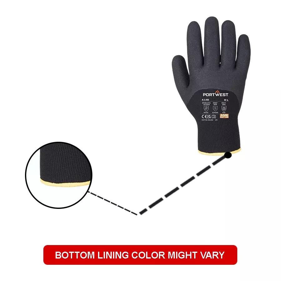 portwest-winter-hand-glove-black-15-gauge-liner-l-size-polyester-acrylic-elastic-full-fingered-for-industrial-use-a146bkrl