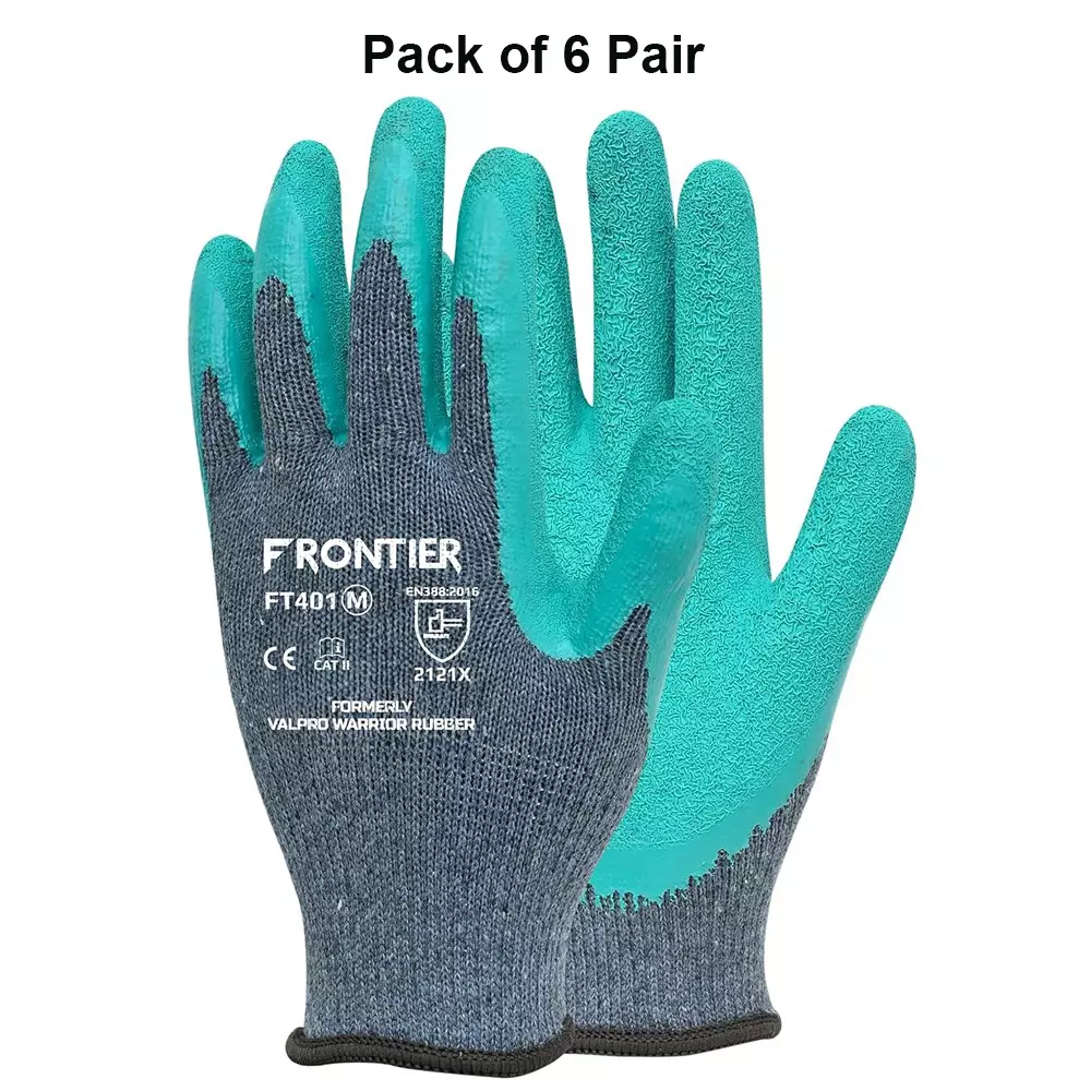 frontier-safety-hand-gloves-with-elasticated-wrist-nitrile-palm-material-l-size-pack-6-pair-ft401