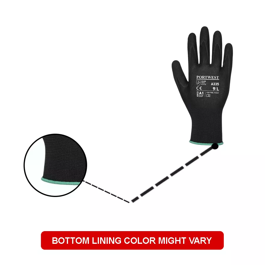 portwest-hand-glove-black-15-gauge-pylon-liner-dermi-grip-m-size-polyester-full-fingered-for-industrial-use-a335k8rm