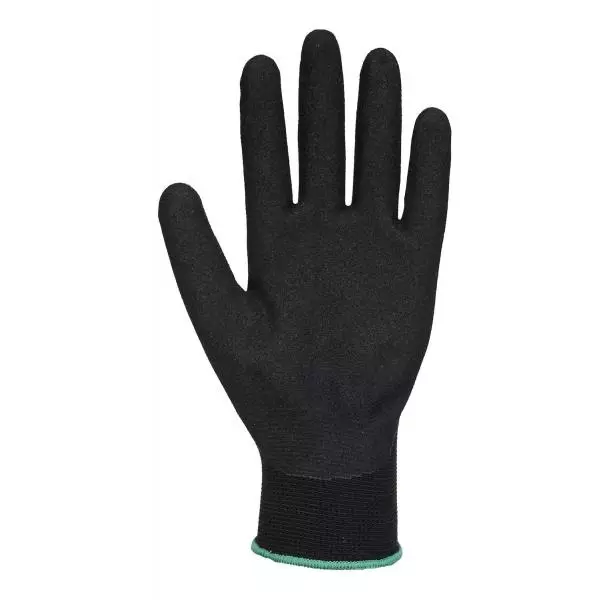 portwest-hand-glove-black-15-gauge-pylon-liner-dermi-grip-m-size-polyester-full-fingered-for-industrial-use-a335k8rm