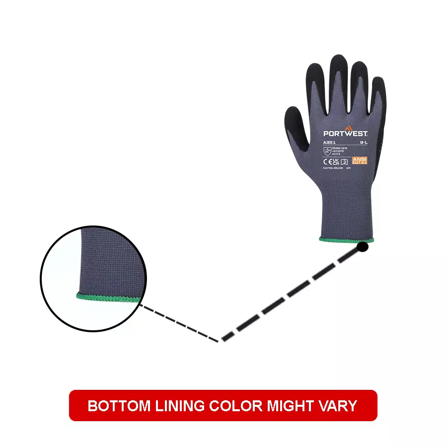 portwest-sandy-dotted-hand-glove-grey-black-m-size-nylon-elastane-polyester-nitrile-sandy-full-fingered-for-industrial-use-a351g8rm