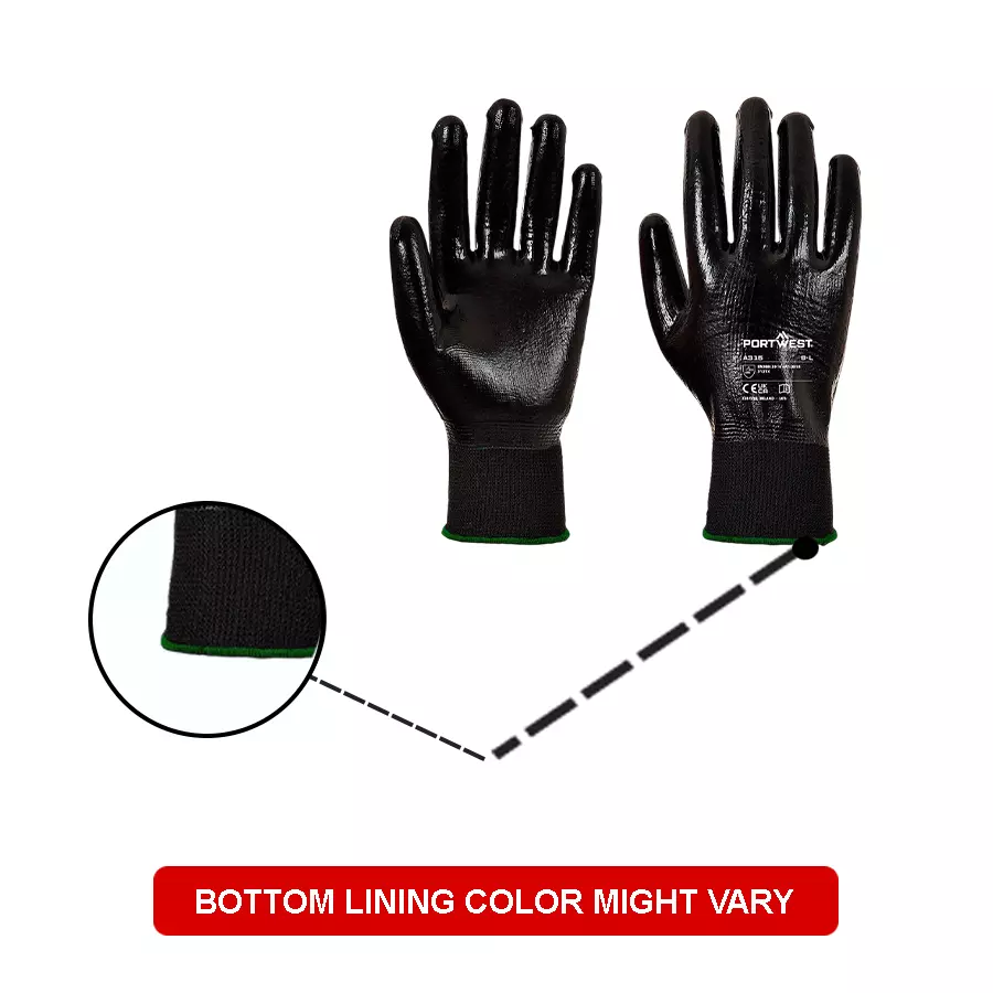 portwest-all-flex-grip-hand-glove-black-13-gauge-polycotton-blend-liner-m-size-pylon-nitrile-full-fingered-for-industrial-use-a315k8rm