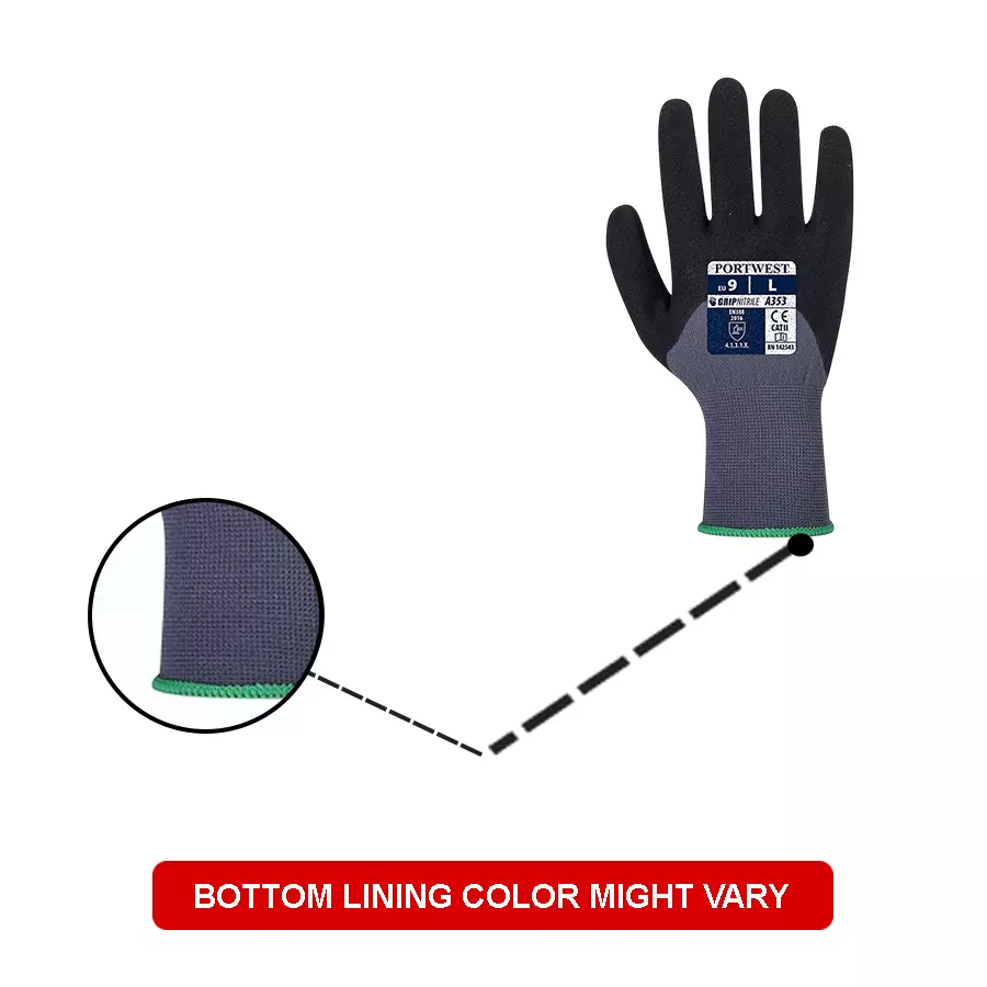 portwest-palm-dotted-hand-glove-grey-black-15-gauge-liner-l-size-dipping-nitrile-foam-full-fingered-for-industrial-use-a353g8rl