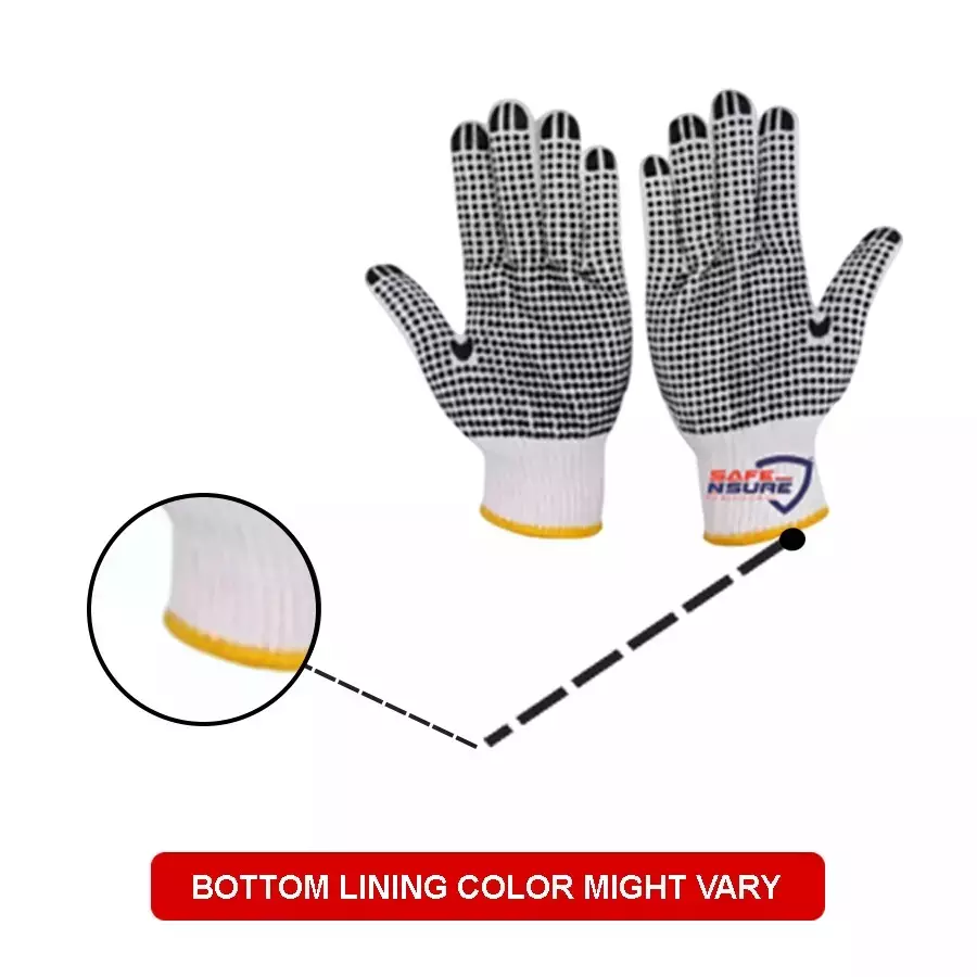 safe-n-sure-cotton-knitted-dotted-gloves-254-mm-10-inch-full-fingered-single-both-side-skd-21-pack-of-12-pair