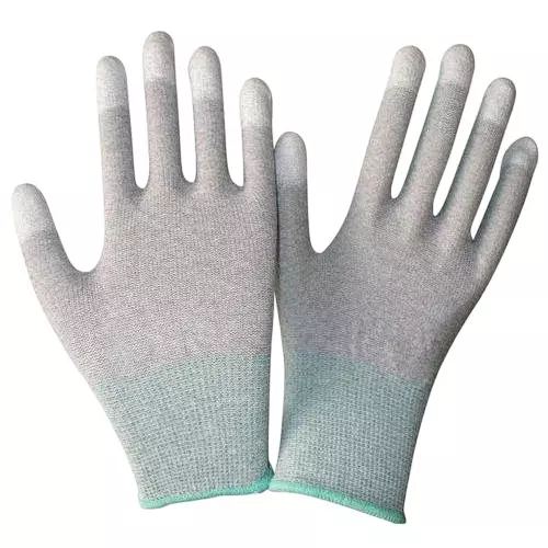 Swavind Safety Hand Gloves Synthetic Fabric Non-Slip Grip White Free Size (Pack of 600 Pair)