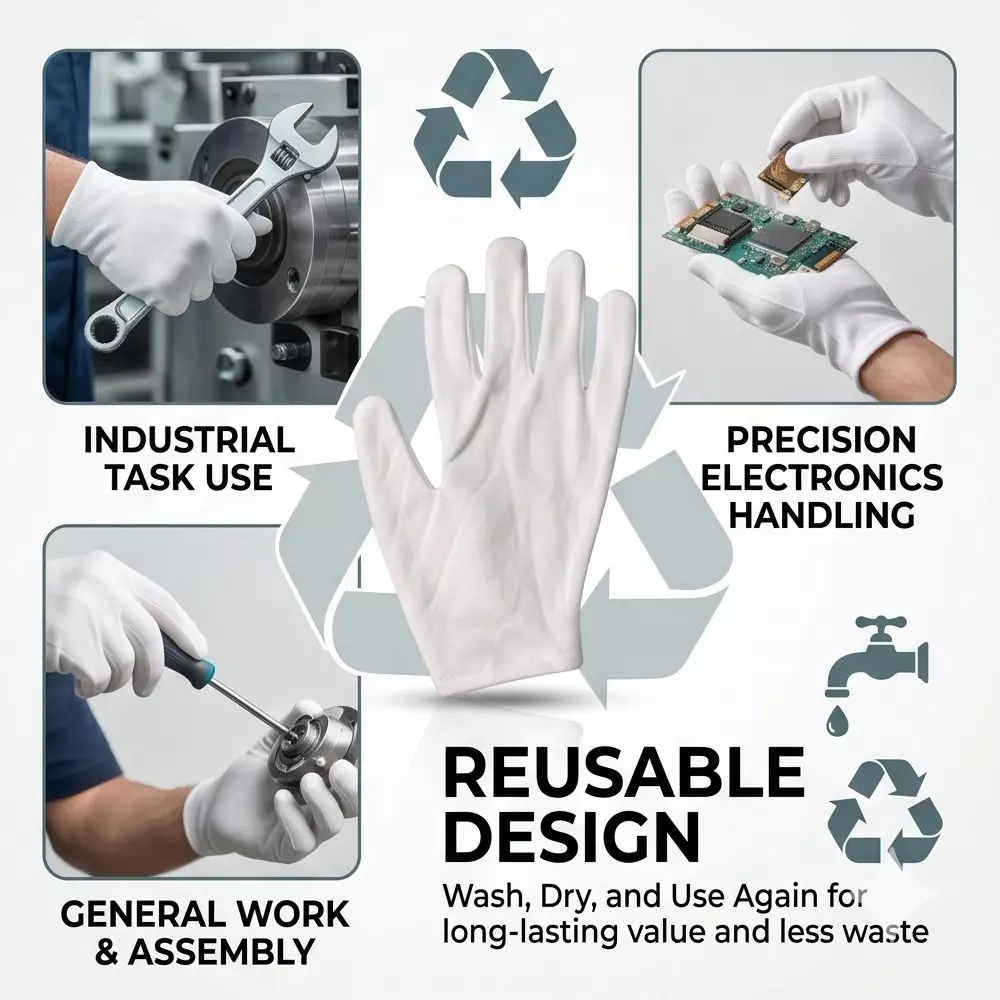 generic-3048-mm-12-inch-size-plain-white-stretchable-nylon-hand-gloves-for-industrial-usage-pack-of-60-pairs