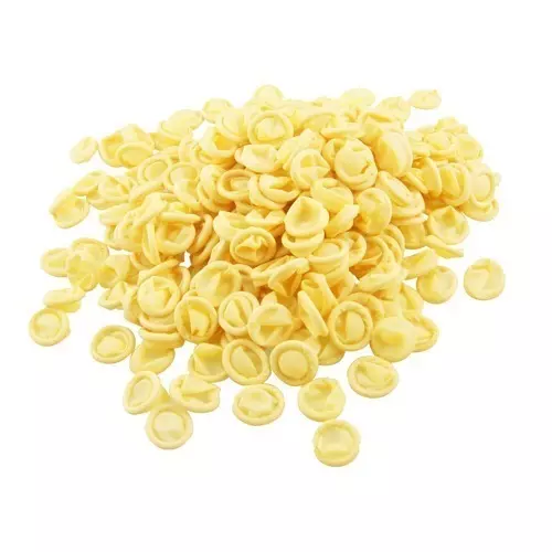 GLOBALSS ESD Finger Cot Rubber Yellow for Personal & Professional Use (Pack of 1000)