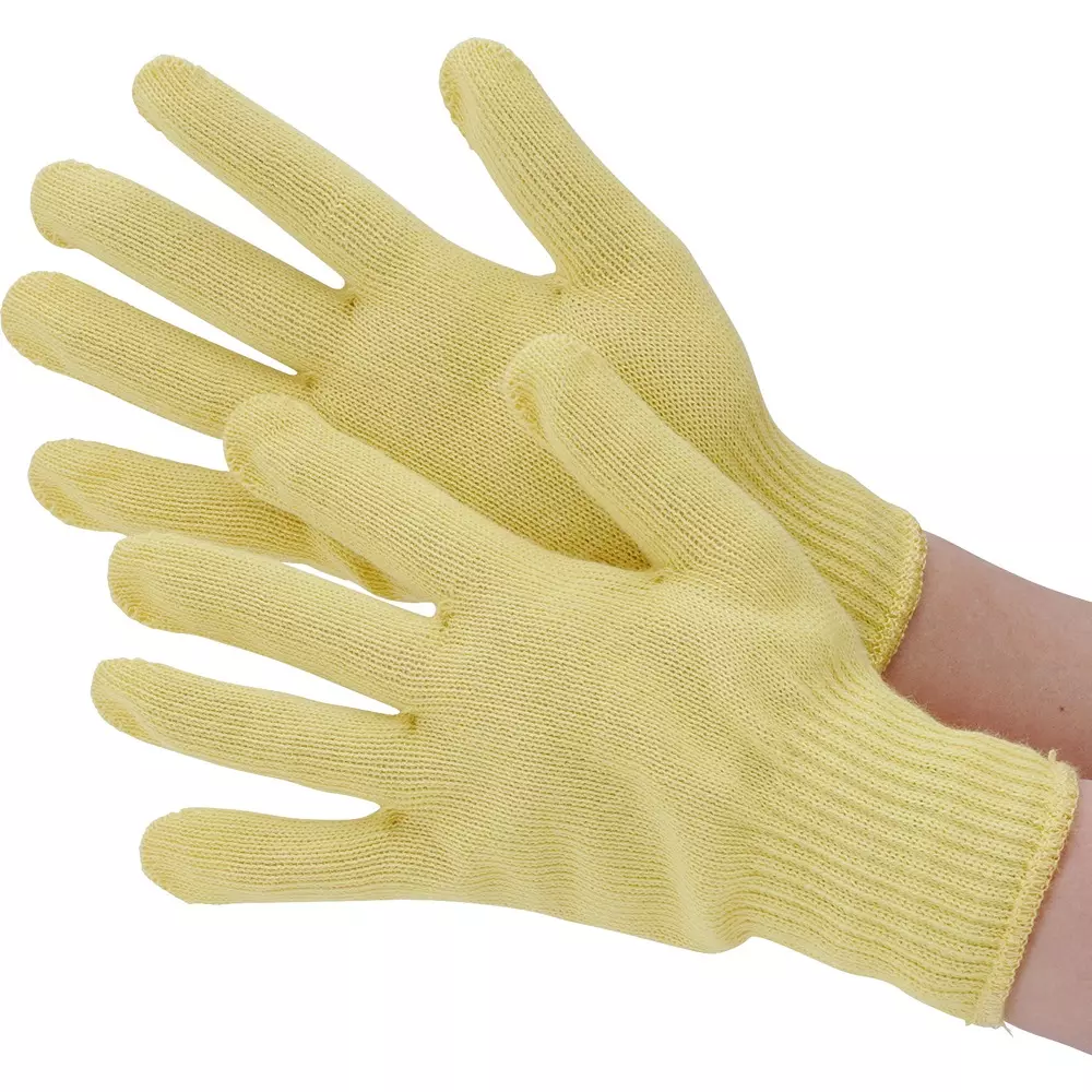MonotaRO Cut-Resistant Gloves Thin yellow S Size, 15016726 (Pcka of 10 Pair)