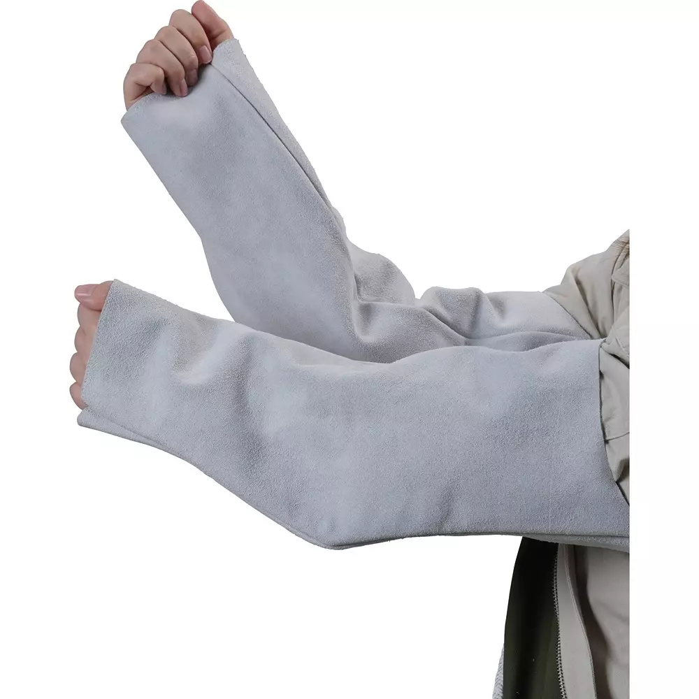 MonotaRO Cowhide Split Leather Welding Sleeves Free Size, 12126417