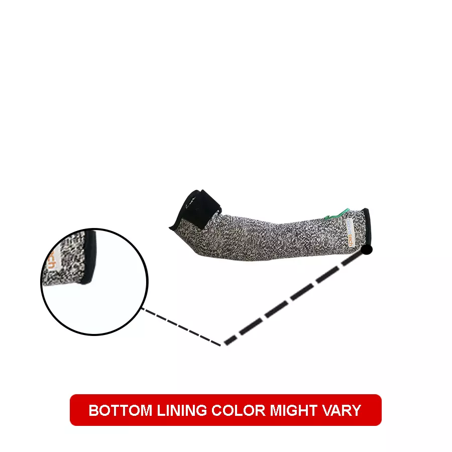 glovetech-flexible-fit-cut-resistant-safety-sleeve-dark-gray-medium-size-mg-016-pack-of-75-pair