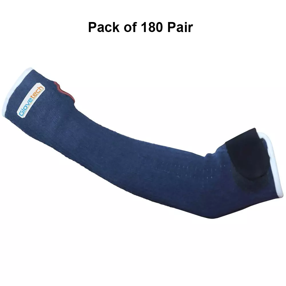 glovetech-adjustable-tight-fit-on-upper-armbicep-string-knit-safety-sleeve-navy-blue-medium-size-kgs-02
