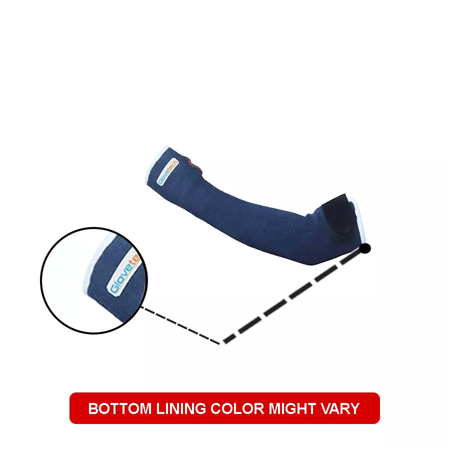 glovetech-adjustable-tight-fit-on-upper-armbicep-string-knit-safety-sleeve-navy-blue-medium-size-kgs-02-pack-of-180-pair